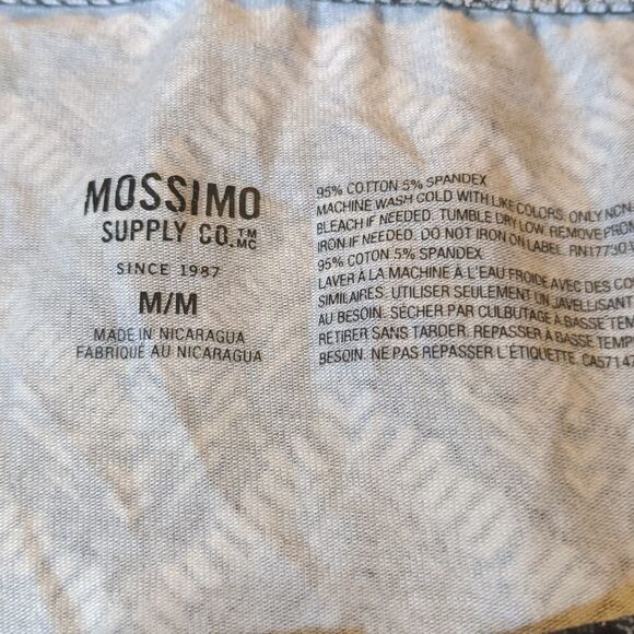 💜5/$25 medium Mossimo supply Co black and white patterned leggings - Picture 3 of 3